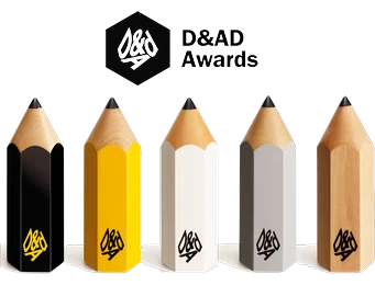 D&AD Awards - four pencils